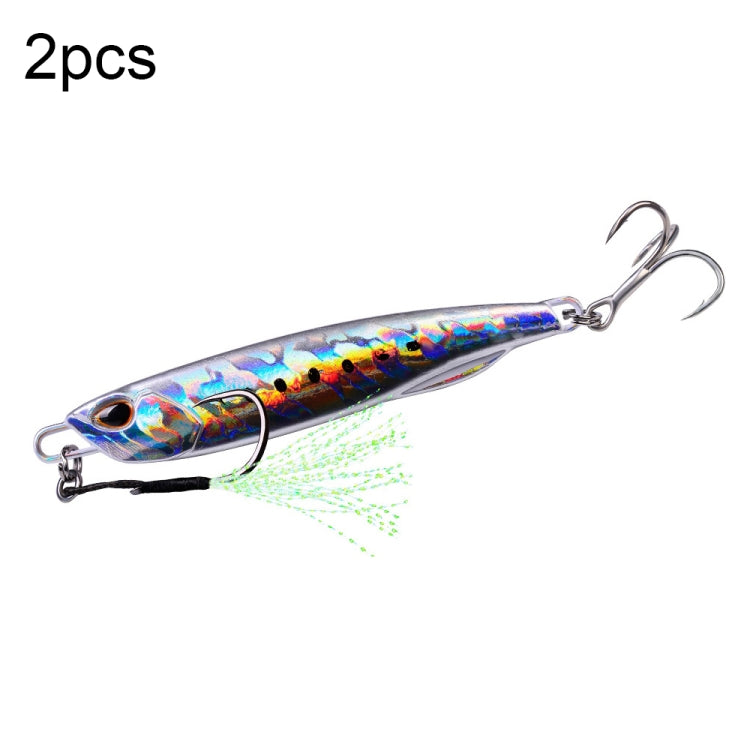 PROBEROS LF103 Simulation Metal Sea Fishing Bait, 30g, 40g, 50g