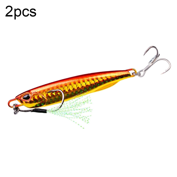 PROBEROS LF103 Simulation Metal Sea Fishing Bait, 30g, 40g, 50g