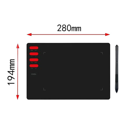 VINSA T505 Painting Board, Style:, Package 1, Package 2, Package 3