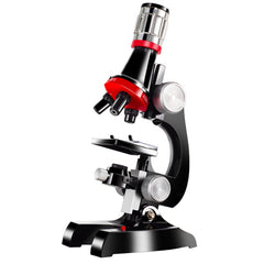 HD 1200 Times Microscope Children Educational Toys, Black, Pink, Light Blue