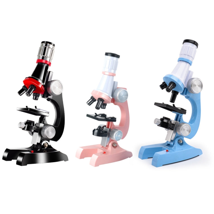 HD 1200 Times Microscope Children Educational Toys, Black, Pink, Light Blue