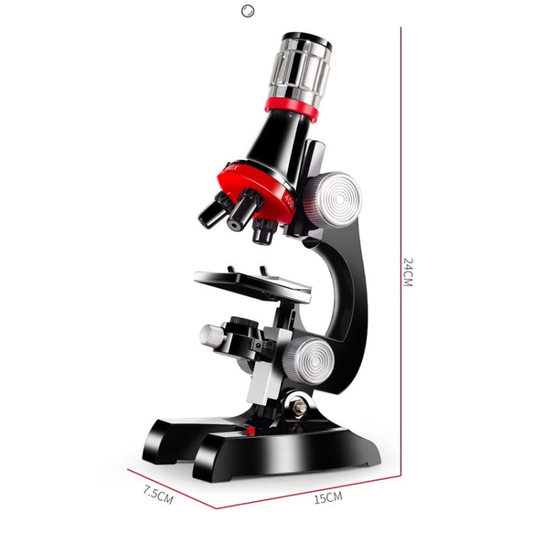 HD 1200 Times Microscope Children Educational Toys, Black, Pink, Light Blue