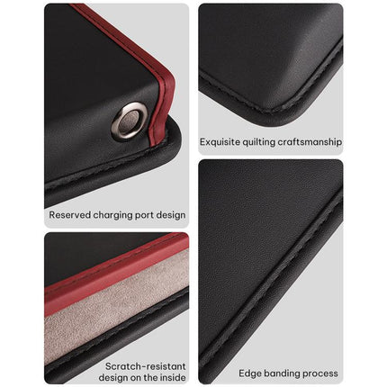 SUSISUN 049 Multifunctional Car Seat Slit Storage Box, Black, Brown, Wine Red, Beige, Black (One Pair), Brown (One Pair), Wine Red (One Pair), Beige (One Pair)