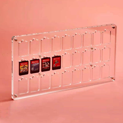 Transparent Crystal Magnetic Game Card Storage Box For Switch, 9 Grid, 14 Grid, 27 Grid