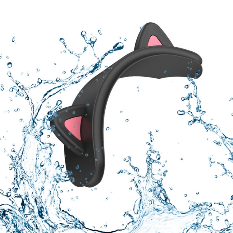 Cat-Ear Silikon Beam Cover für AirPods Max, Schwarz, Weiß