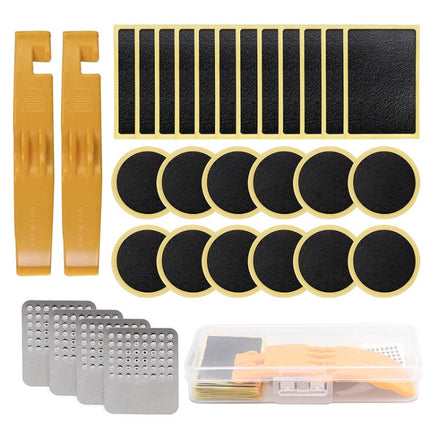 Bicycle Tire Repair Kit, 30 PCS / Set Black Iron Tire Lever, 30 PCS / Set Widen Tire Lever, 30 PCS / Set Yellow Tire Lever, 26 PCS / Set Fish Type Tire Lever, 18 PCS / Set Iron Tire Lever, 18 PCS / Set Plastic Tire Lever, 18 PCS / Set Widen Tire Lever ...