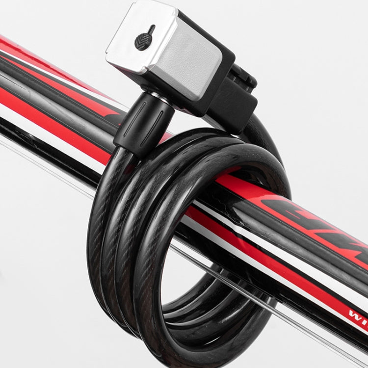 BG-0518 Mountain Bike Portable Anti-Theft Bold Cable Lock, Length:, 1.2m With Lock Frame, 1.5m With Lock Frame, 1.8m With Lock Frame