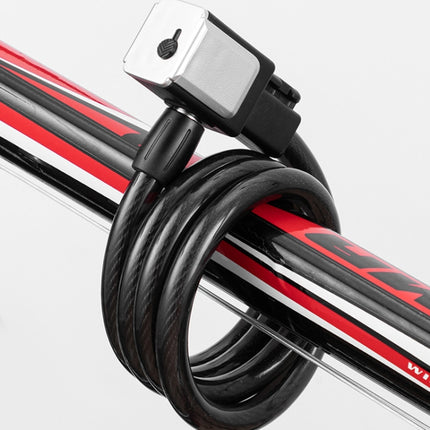 BG-0518 Mountain Bike Portable Anti-Theft Bold Cable Lock, Length:, 1.2m With Lock Frame, 1.5m With Lock Frame, 1.8m With Lock Frame