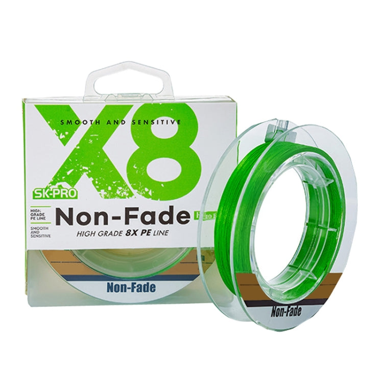 NON-FADE X8 150m 8 Code PE Pish Line, No. 0.8, No. 1.0, No. 1.2, No. 1.5, No. 2.0, No. 3.0, No. 4.0, No. 5.0
