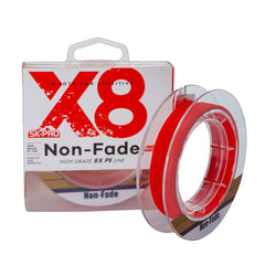 NON-FADE X8 150m 8 Code PE Pish Line, No. 6.0