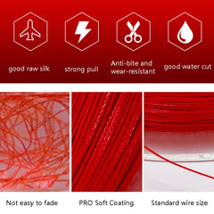 NON-FADE X8 150m 8 Code PE Pish Line, No. 6.0
