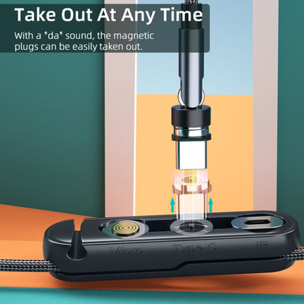 Organizador de cables portátil antipérdida con punta de succión magnética de 20 piezas