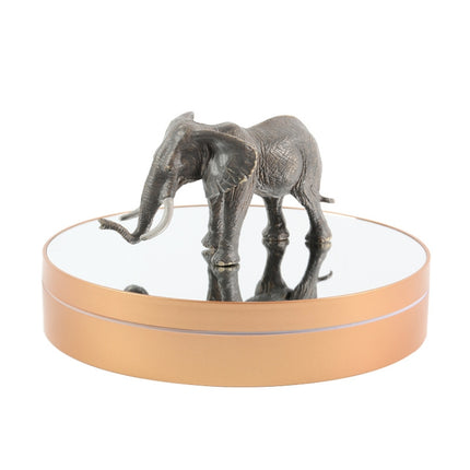 25cm Adjustable Speed Electric Rotating Display Stand Video Shooting Props Turntable, Black Mirror, White Mirror, Golden Mirror, Silver Mirror