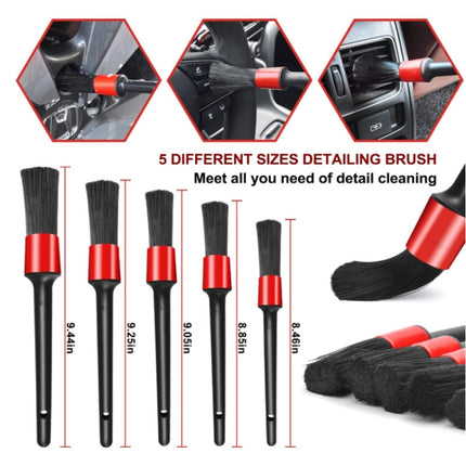 Car Wash Cleaning Brush Waterproof Car Wash Gloves, 18 PCS / Set