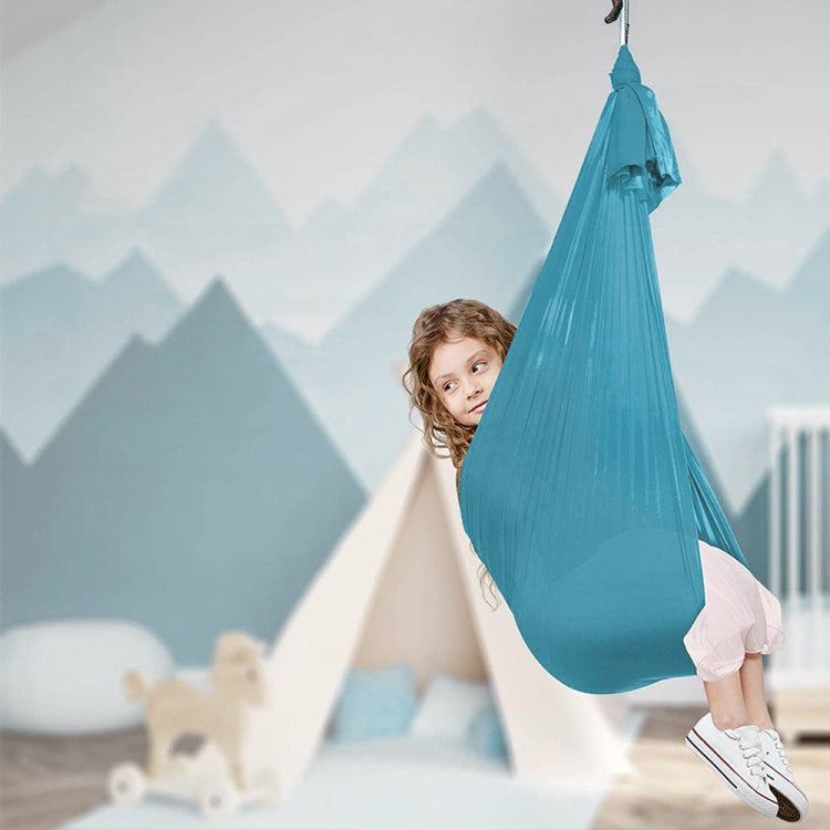 Kids Elastic Hammock Indoor Outdoor Swing, Size:, 1x2.8m (Red), 1x2.8m (Green), 1x2.8m (Dark Blue), 1x2.8m (Purple), 1x2.8m (Sky Blue), 1x2.8m (Silver Gray), 1x2.8m (Black), 1.5x2.8m (Red), 1.5x2.8m (Green), 1.5x2.8m (Dark Blue), 1.5x2.8m (Purple)�����...