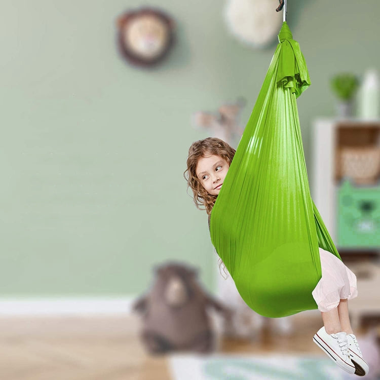 Kids Elastic Hammock Indoor Outdoor Swing, Size:, 1x2.8m (Red), 1x2.8m (Green), 1x2.8m (Dark Blue), 1x2.8m (Purple), 1x2.8m (Sky Blue), 1x2.8m (Silver Gray), 1x2.8m (Black), 1.5x2.8m (Red), 1.5x2.8m (Green), 1.5x2.8m (Dark Blue), 1.5x2.8m (Purple)�����...