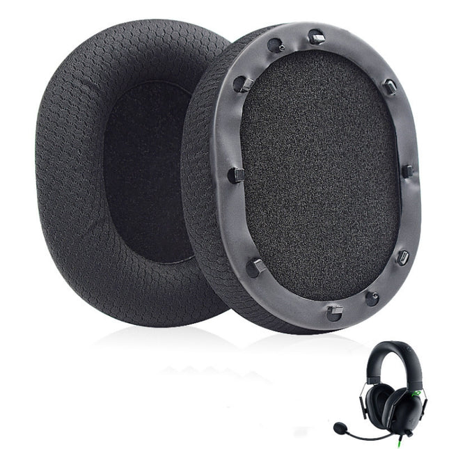 1 Pair Earpads For Razer BlackShark V2 X / V2 USB Headset, Color: Black Gel, Black Mesh, Black Gel