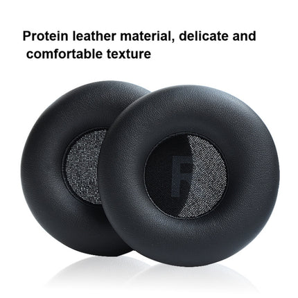 1 Pair Protein Leather Sponge Earpad For JBL T450 / Tune 600 / T500BT, Black, Light Purple, Sea Blue