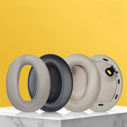 2pcs PU Leather Earpads For Sony WH-1000XM4, WH-1000XM4(Black+Buckle), WH-1000XM4(Blue+Buckle)