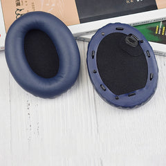 2 almohadillas de cuero sintético para auriculares Sony WH-1000XM4, WH-1000XM4 (negro sin hebilla), WH-1000XM4 (negro + hebilla), WH-1000XM4 (gris + hebilla), WH-1000XM4 (dorado champán + hebilla), WH-1000XM4 (azul + hebilla)