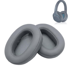 2 almohadillas de esponja para auriculares SONY WH-XB900N, color gris proteína, azul original, para SONY WH-XB900N (negro proteína)