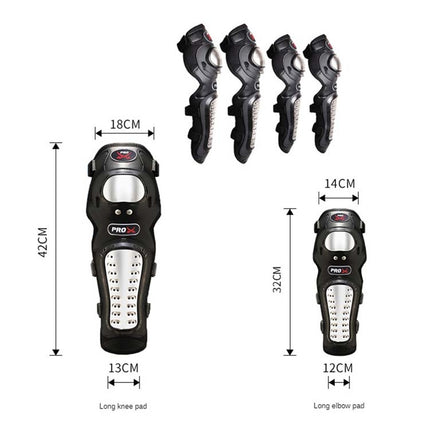 PRO-BIKER RH-1010 Motorcycle Keep Warm Anti-Fall Stainless Steel Protective Gear, RH-1010