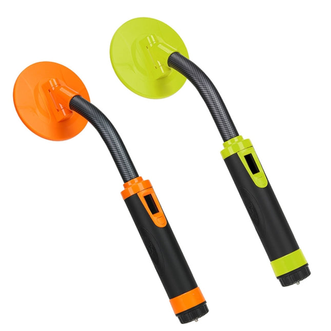 HS-07 Handheld Treasure Hunt Metal Detector Positioning Rod, Orange, Green