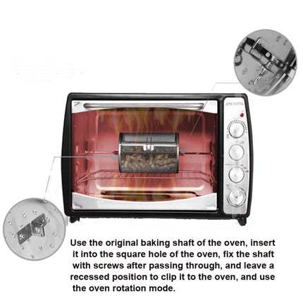 Stainless Steel Roasting Cage Oven Peanut Chestnut Cage, A Type 12 x18cm, B Type 14 x18cm, C Type 12 x 23cm, D Type 14 x 23cm