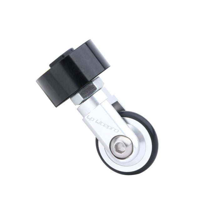 LP LitePro Folding Bike Seat Post Easy Wheel, Black, Red, Silver, Gold