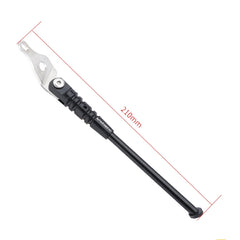 LP LitePro Folding Bike Aluminum Alloy Foot Support, Black, Red, Silver, Gold