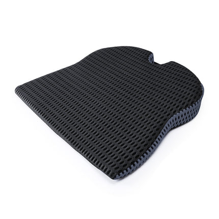 QFC040 U-shaped TThickened Memory Foam Car Seat Cushion, Black, Grey