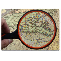 10X HD Optical Lens Handheld Magnifying Glass, 10X (50mm), 10X (65mm), 10X (75mm)