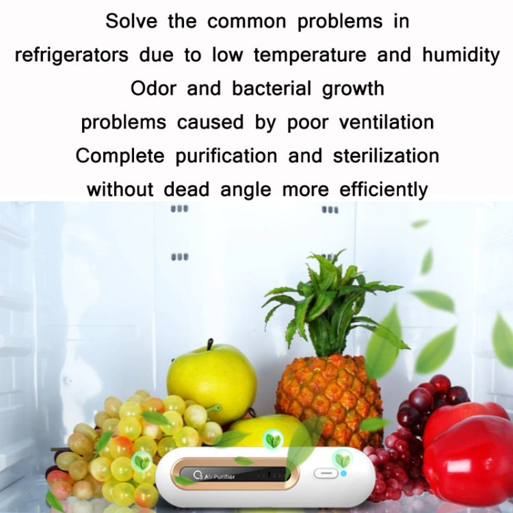 M9 Mini Ozone Sterilizer Home Refrigerator Deodorizer, M9 Ozone Sterilizer