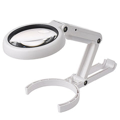 5X / 11X USB Charging LED Light Handheld Magnifier, 5X / 11X