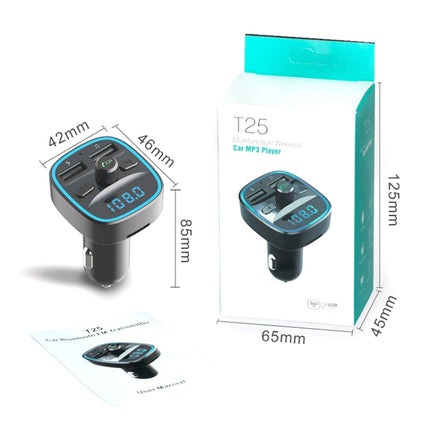 Car MP3 Bluetooth Player Charger, T25, T25Q, T60