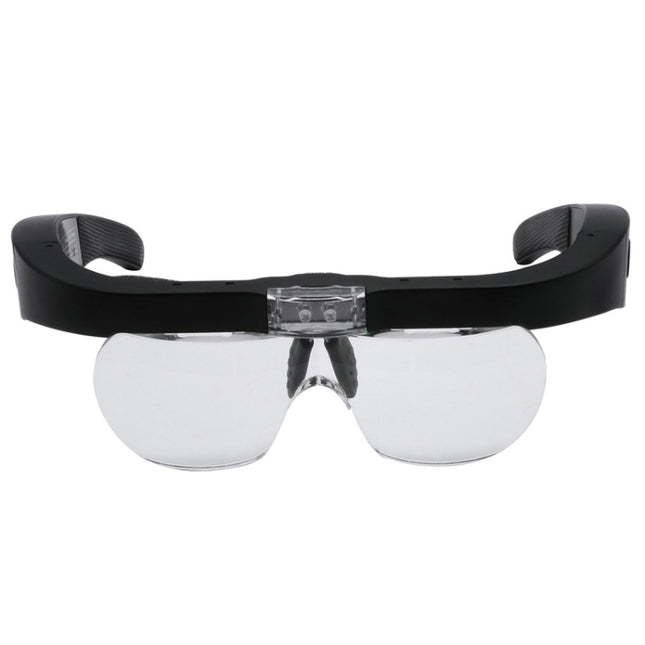 11537DC Lupa para gafas con luz LED recargable 1,5X/2,5X/3,5X/5X