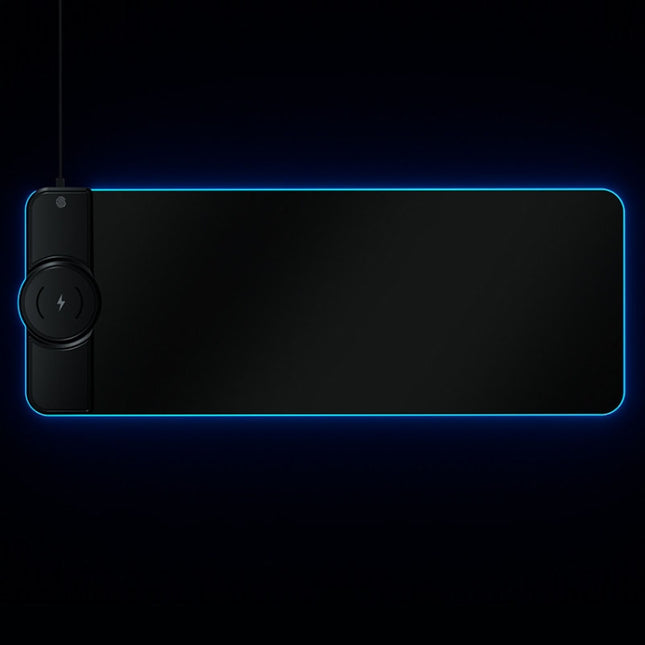K9186 Multifunctional RGB Lighting Mouse Pad With Wireless Charger
