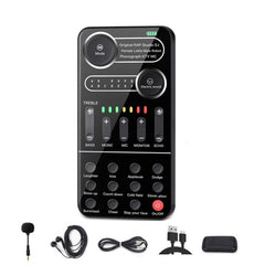 Voice Changer Game Live Broadcast Mobile Computer Sound Card, i9, i9  Set, K9, K9 Set