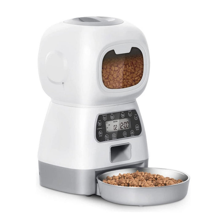 3.5L Elf Pet Feeder Automatic Feeder, Button Style, WiFi  APP Style