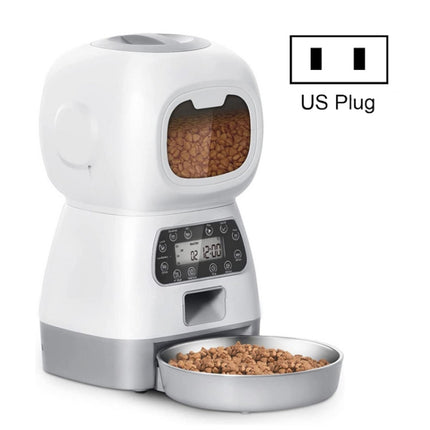3.5L Elf Pet Feeder Automatic Feeder, Button Style, WiFi  APP Style
