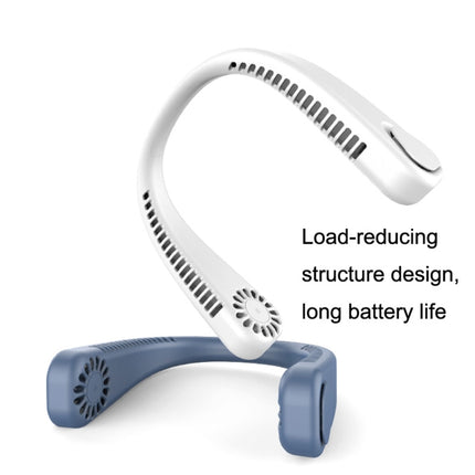 F2 USB Outdoor Portable Hanging Neck Fan, White, Pink, Blue, Green