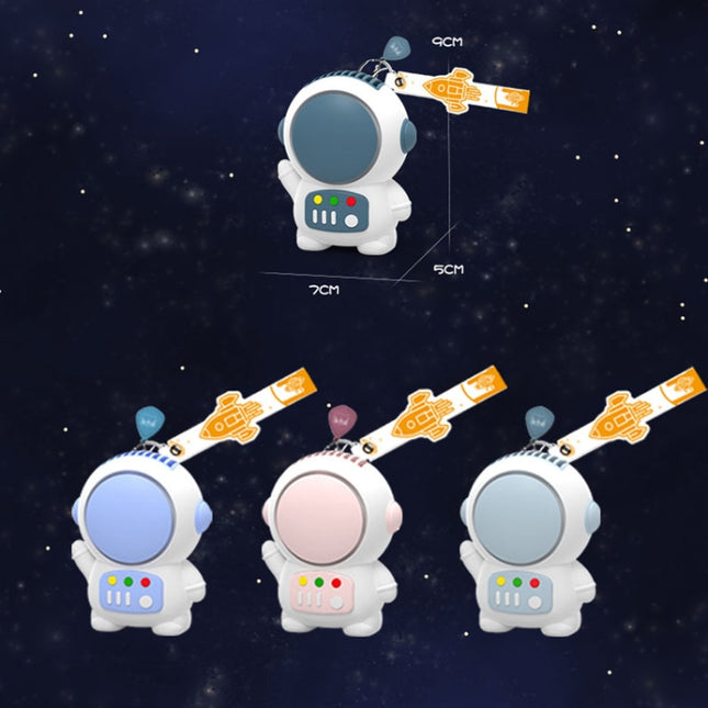 6052 USB Charging Mini Astronaut Shape Bladeless Fan, Blue, Green, Purple, Pink