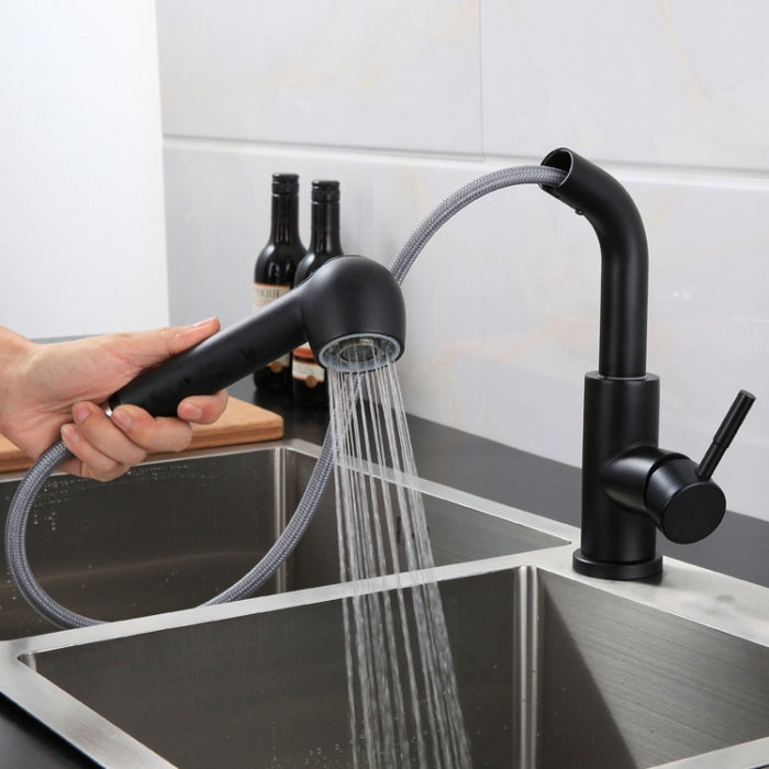 304 Stainless Steel Kitchen Sink Pull-out Faucet, Sink Pull-out Faucet