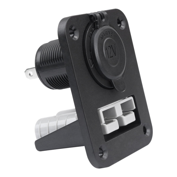 Andersen Panel Large Current Plug With 12V Cigarette Lighter Panel Combination