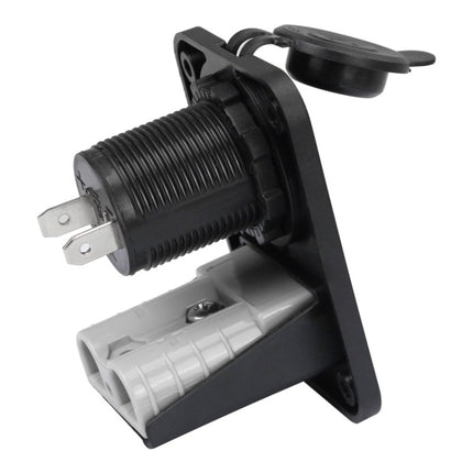 Andersen Panel Large Current Plug With 12V Cigarette Lighter Panel Combination