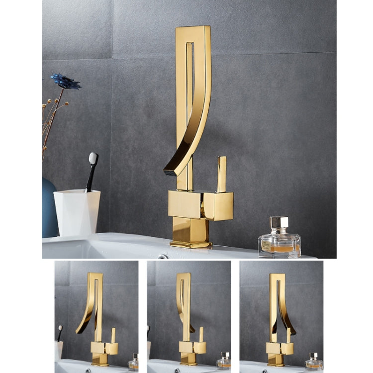 All-copper Rotatable Countertop Basin Hot And Cold Water Faucet, Hot And Cold Water Faucet
