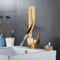 All-copper Rotatable Countertop Basin Hot And Cold Water Faucet, Hot And Cold Water Faucet