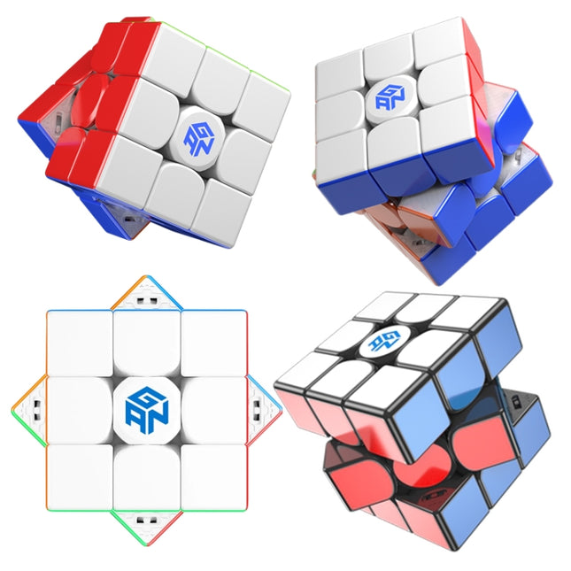 GAN12 Competition Practice Third-Order Magnetic Magic Cube Puzzle Toy, Style: