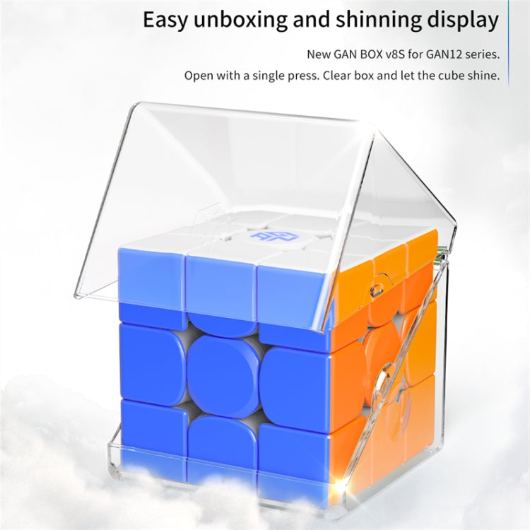 GAN12 Competition Practice Third-Order Magnetic Magic Cube Puzzle Toy, Style: