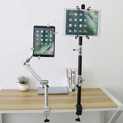 TB-03 Aluminum Alloy Tablet PC Stand Lazy Bedside Desktop Folding Camera Microphone Stand